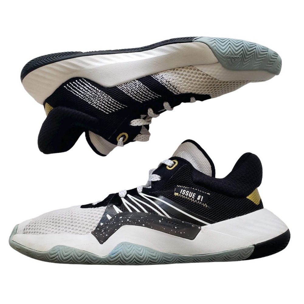 Adidas D.O.N. Issue #1 J 'Metallic Gold' EH2434 Men’s Basketball Shoes Size 5